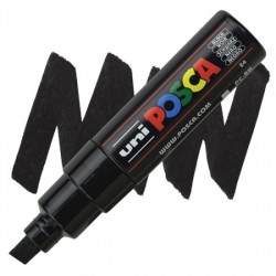 ΜΑΡΚΑΔΟΡΟΣ POSCA PC-8K ΜΑΥΡΟΣ ΜΑΡΚΑΔΟΡΟΣ POSCA PC-8K ΜΑΥΡΟΣ
